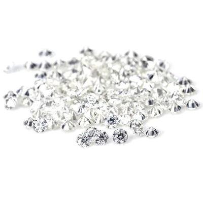 Melee Moissanite Алмаз за карат Круглый рез DEF Малый размер Moissanite VVS1 Лабораторный выращенный Алмаз Драгоценный камень Форма квадратная