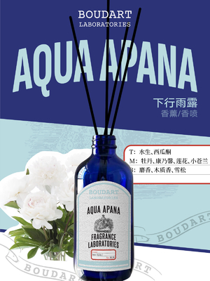 AQUA APANA Reed Diffuser Парфюм Стеклянная бутылка Эфирное масло Аромат Раттанные палочки для домашнего декора