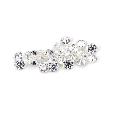 Melee Moissanite Алмаз за карат Круглый рез DEF Малый размер Moissanite VVS1 Лабораторный выращенный Алмаз Драгоценный камень Форма квадратная
