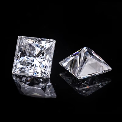 Принцесса Снимок Loose GRA Moissanite Алмаз D VVS1 Квадратная форма Moissanite