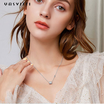 цепи Zirconia 0.06oz 8.1x7.4x7.4mm ODM ожерелья кубической богемский серебряный цепной
