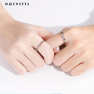 платина SGS колец ювелирных изделий 0.07oz 0.14cm стерлинговая серебряная покрыла стерлинговый серебр