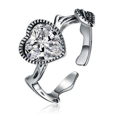 кольцо с бриллиантом кольца Moissanite белого золота 18K изготовленное на заказ стерлинговое серебряное