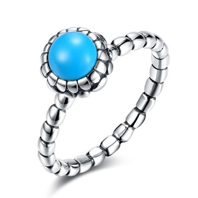 кольцо пальца свадьбы Zirconia колец 3A ювелирных изделий 3.6g 0.9cm стерлинговое серебряное кубическое
