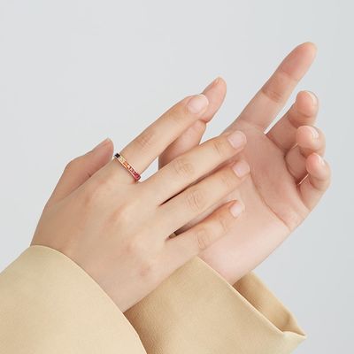 ODM обручальных колец Zirconia кольца 14k 8.3in 0.07oz стерлинговый серебряный Кристл кубический