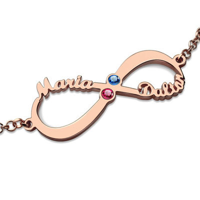 1.76in 5 браслет письма имени Birthstone 5A CZ браслетов грамма изготовленный на заказ серебряный